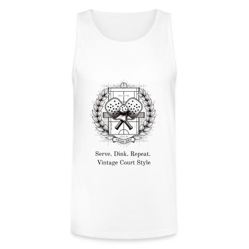 Vintage Pickleball T-Shirt, Mug, & Poster - Unisex Tri-Blend Organic Tank