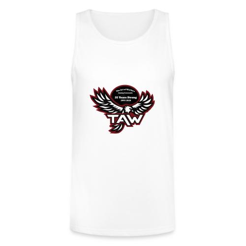 25yearlogo - Unisex Tri-Blend Organic Tank