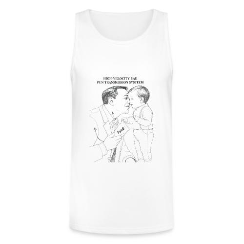 Dad Joke Blueprint T-Shirt - Unisex Tri-Blend Organic Tank