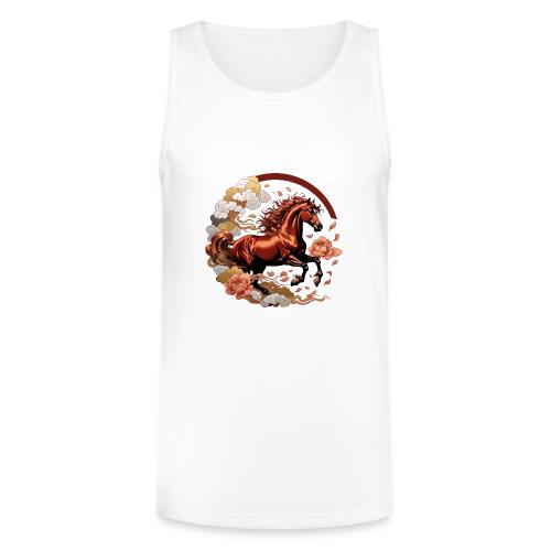 Year of the Horse T Shirt, Lunar New Year Gift - Unisex Tri-Blend Organic Tank