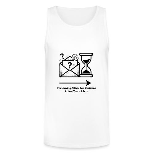 Last Year's Inbox T-Shirt - Unisex Tri-Blend Organic Tank