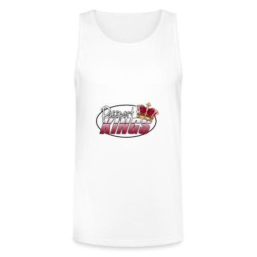 Passportkings white shirt design - Unisex Tri-Blend Organic Tank