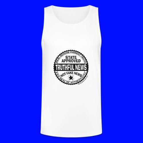 Truthful News FCC Seal - Unisex Tri-Blend Organic Tank