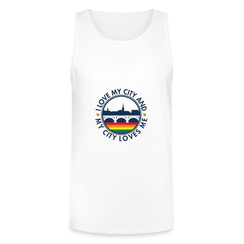 I Love My City - Unisex Tri-Blend Organic Tank