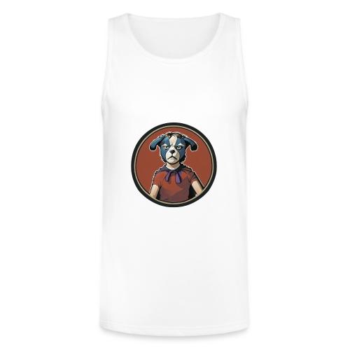 Dogboy Adventutes Red Circle Logo - Unisex Tri-Blend Organic Tank