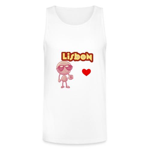Smoon City_Lisbon - Unisex Tri-Blend Organic Tank