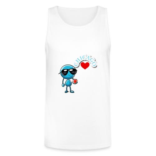 Smoon City_Chicago - Unisex Tri-Blend Organic Tank