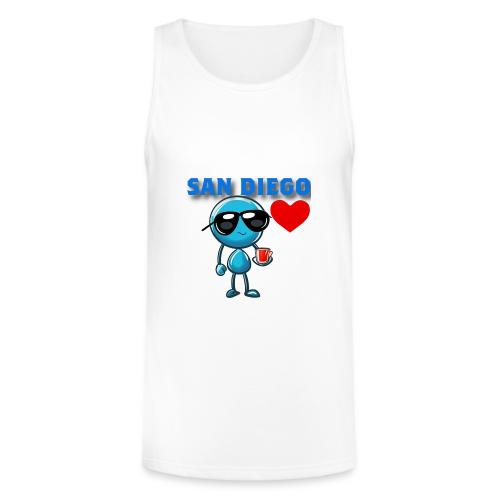 Smoon City_San Diego - Unisex Tri-Blend Organic Tank