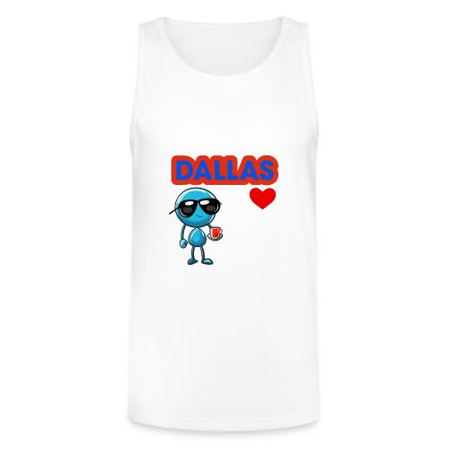 Smoon City_Dallas - Unisex Tri-Blend Organic Tank