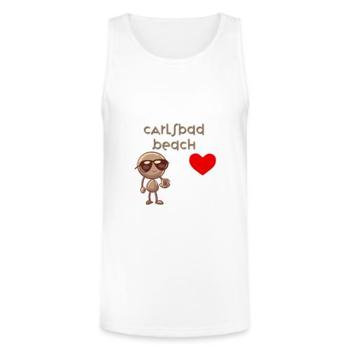 Smoon City_Carlsbad Beach - Unisex Tri-Blend Organic Tank