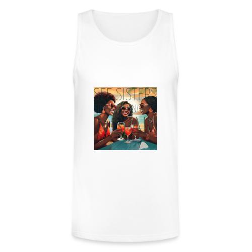 Mrs. S' GGG Retreat_Sisters Sipping Sangrias - Unisex Tri-Blend Organic Tank