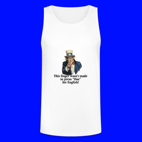 Uncle Sam - Finger - Unisex Tri-Blend Organic Tank