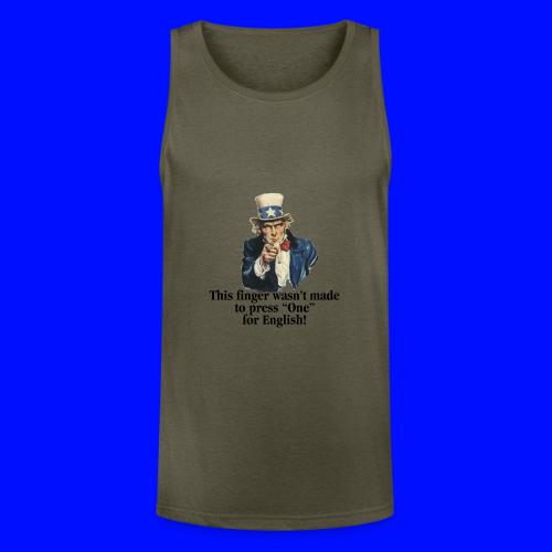 Uncle Sam - Finger - Unisex Tri-Blend Organic Tank
