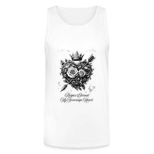 Royal Heart T-Shirt, Mug, & Leggings - Unisex Tri-Blend Organic Tank
