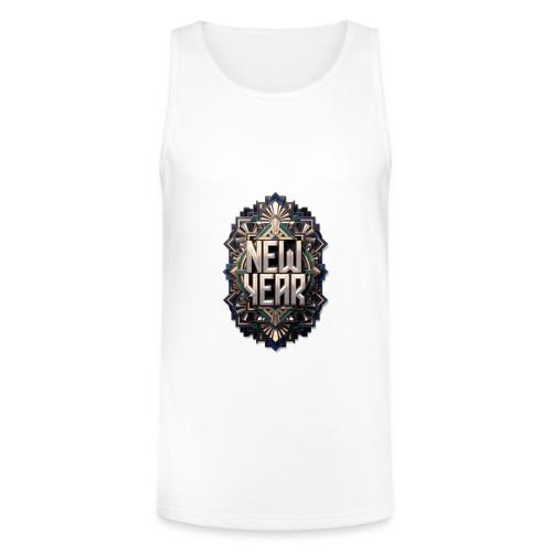 Evergreen New Year T-Shirt - Unisex Tri-Blend Organic Tank
