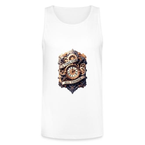 Ornate Clockwork T-Shirt - Unisex Tri-Blend Organic Tank