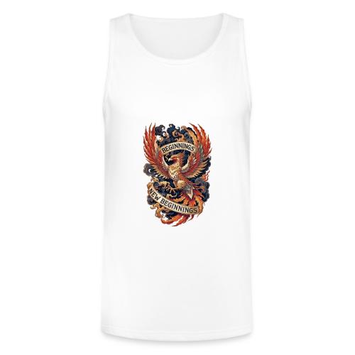 Phoenix New Year T-Shirt - Unisex Tri-Blend Organic Tank