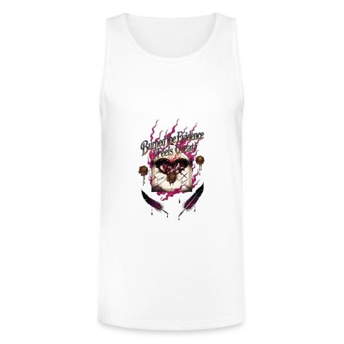 Burned the Evidence Feels Great T-Shirt - Unisex Tri-Blend Organic Tank