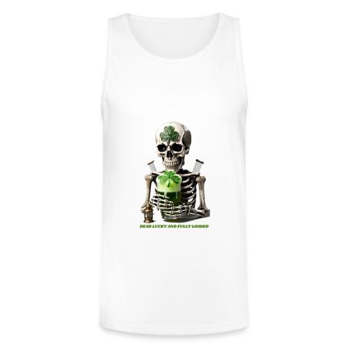 Eternal Stout Skeleton Graphic Tee - Unisex Tri-Blend Organic Tank