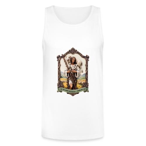I Am The Good Shepherd T Shirt, Christian Gift - Unisex Tri-Blend Organic Tank