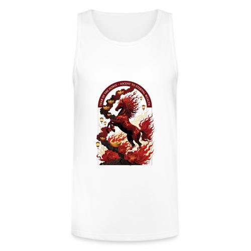 Year of the Horse Rise T Shirt,Lunar New Year Gift - Unisex Tri-Blend Organic Tank