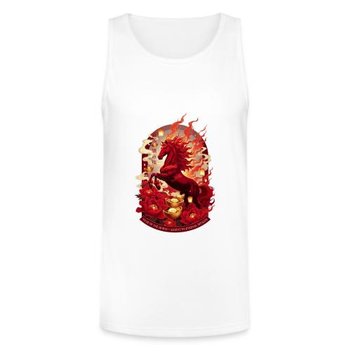 Year of the Horse Ascent T Shirt, Lunar New Year - Unisex Tri-Blend Organic Tank