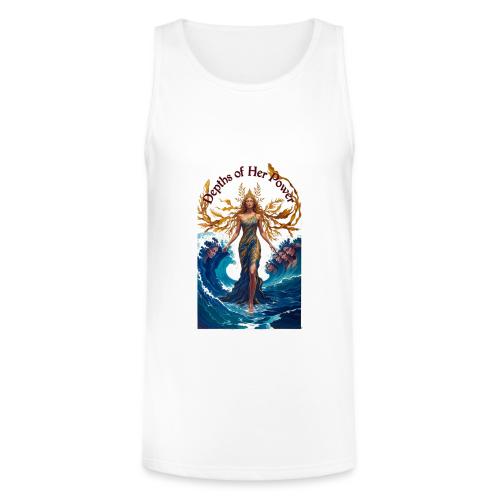 Women’s Day Tidal Sovereign T Shirt, Gift for Wife - Unisex Tri-Blend Organic Tank