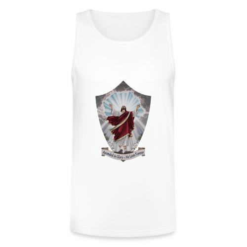 Easter Ascended in Glory T Shirt,Resurrection Gift - Unisex Tri-Blend Organic Tank