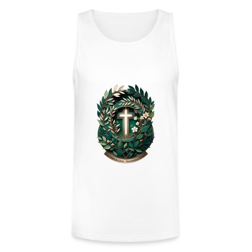 Easter Ever Green in Glory Laurel T Shirt, Gift - Unisex Tri-Blend Organic Tank