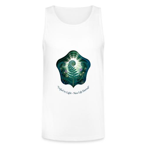 Easter Unfurl in Light Resurrection T Shirt, Gift - Unisex Tri-Blend Organic Tank