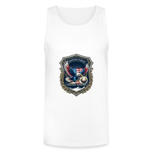 USA Eagle Vanguard T-Shirt,American Flag PrideGift - Unisex Tri-Blend Organic Tank