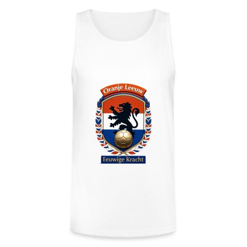 Netherlands Lion Premium T-Shirt, Dutch Flag Gift - Unisex Tri-Blend Organic Tank