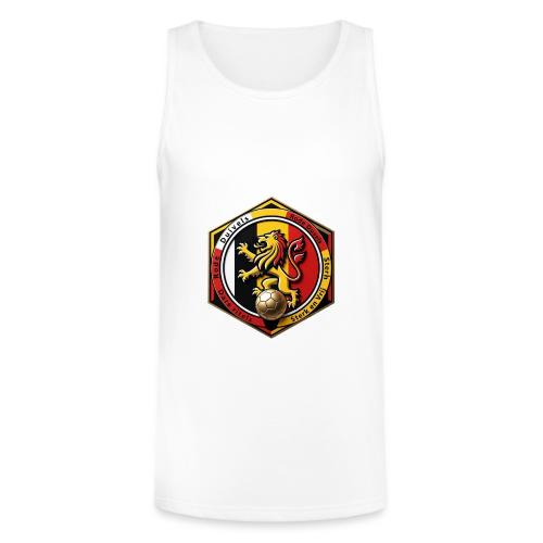 Belgium Lion Valor T-Shirt, Belgian Pride Gift - Unisex Tri-Blend Organic Tank