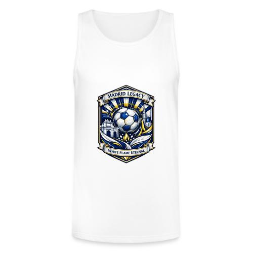 Madrid White Legacy T Shirt, Madrid Fan Gift - Unisex Tri-Blend Organic Tank