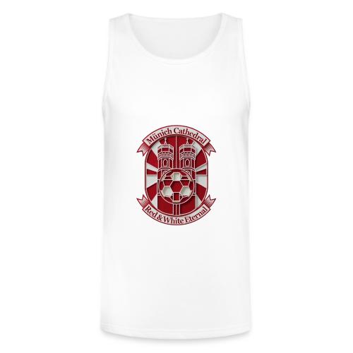 Munich Cathedral T Shirt, German Football Fan Gift - Unisex Tri-Blend Organic Tank