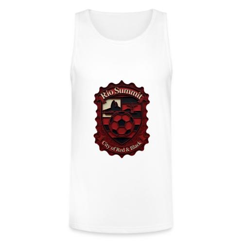 Flamengo Scarlet Summit T-Shirt, Football Gift - Unisex Tri-Blend Organic Tank