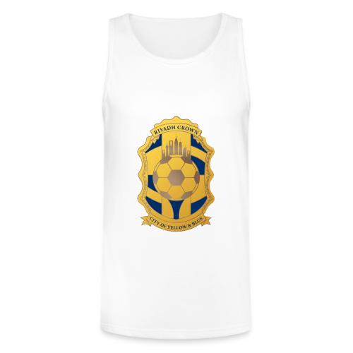 Riyadh Crown T Shirt, Modern Desert Pride Gift - Unisex Tri-Blend Organic Tank