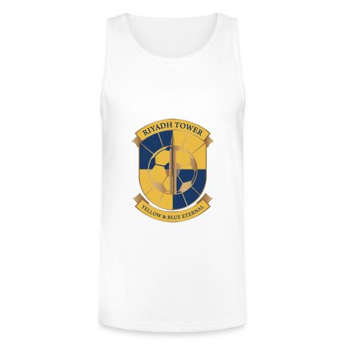 Riyadh Tower Premium T Shirt, Football Pride Gift - Unisex Tri-Blend Organic Tank