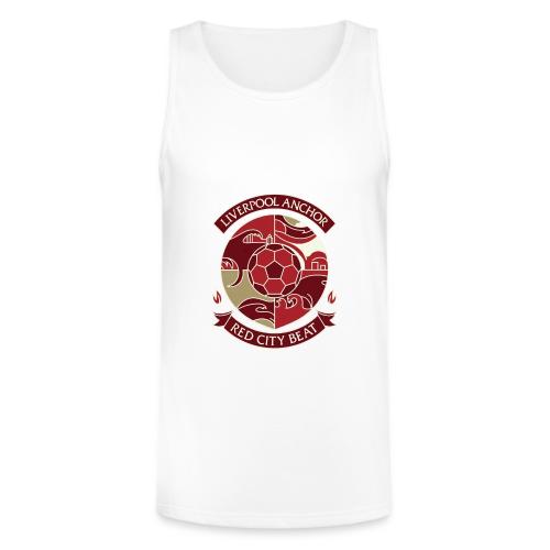 Liverpool Anchor T Shirt, Soccer City Pride Gift - Unisex Tri-Blend Organic Tank