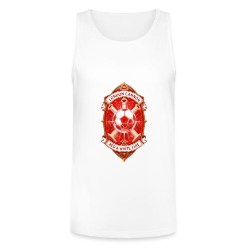 Red London Cannon T Shirt,Football City Pride Gift - Unisex Tri-Blend Organic Tank