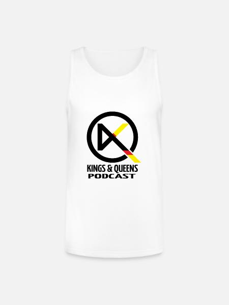 Diagonal Stripes in Dawn - Unisex Tri-Blend Organic Tank - white