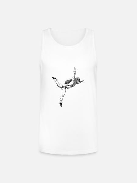 Freefly Skydiving - Unisex Tri-Blend Organic Tank - white