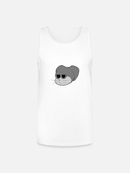 Ketos - Unisex Tri-Blend Organic Tank - white