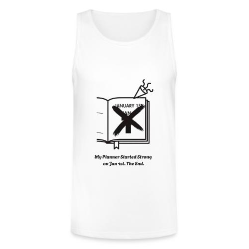 Jan 1st T-Shirt | Sarcastic New Year's - Unisex Tri-Blend Organic Tank