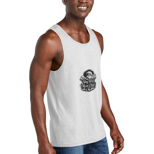 Stay Wild Moon Child - Unisex Tri-Blend Organic Tank