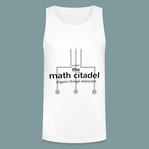 Abstract Math Citadel - Unisex Tri-Blend Organic Tank