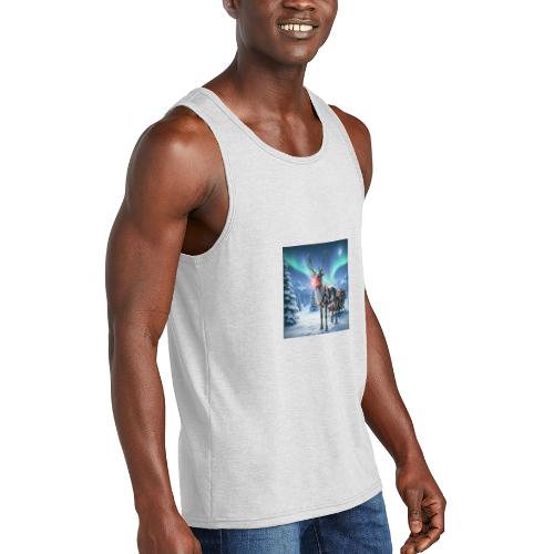 Rudolph the red nosed reindeer - Unisex Tri-Blend Organic Tank