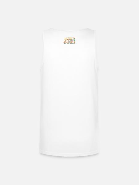 Nervy Brothers: Young and Free - Unisex Tri-Blend Organic Tank - white