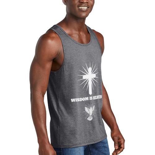 Wisdom is Heaven - Unisex Tri-Blend Organic Tank