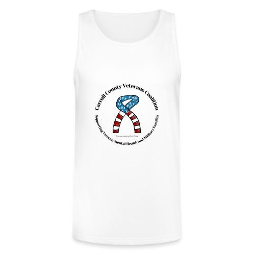 CCVC Big logo merchandise - Unisex Tri-Blend Organic Tank